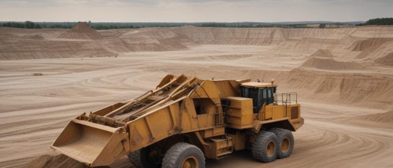 Карьерный песок в Москве